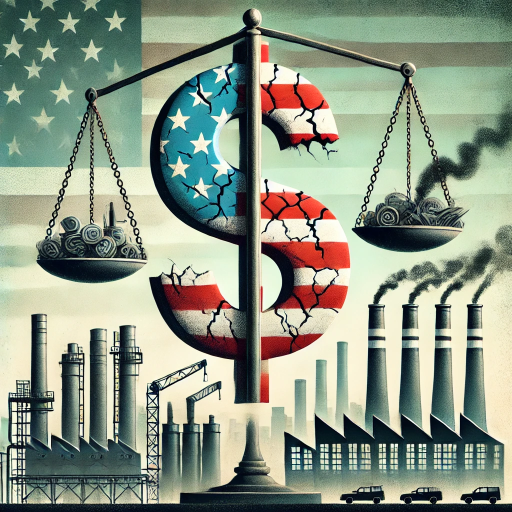 Economic policy change illustration