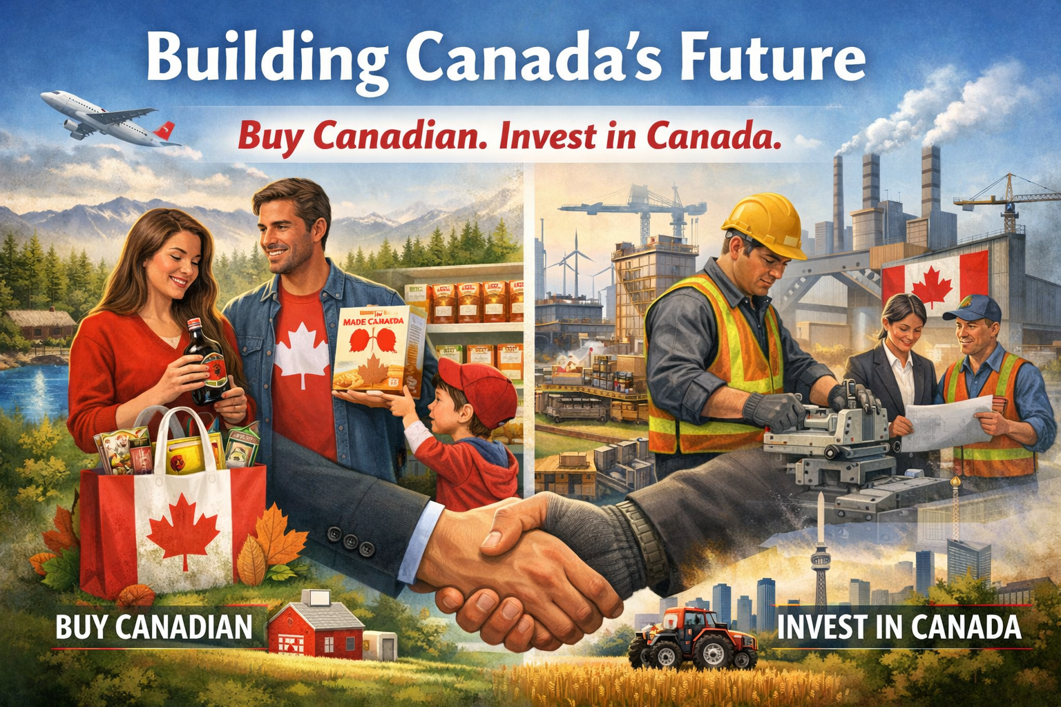Buy Canadian illustration